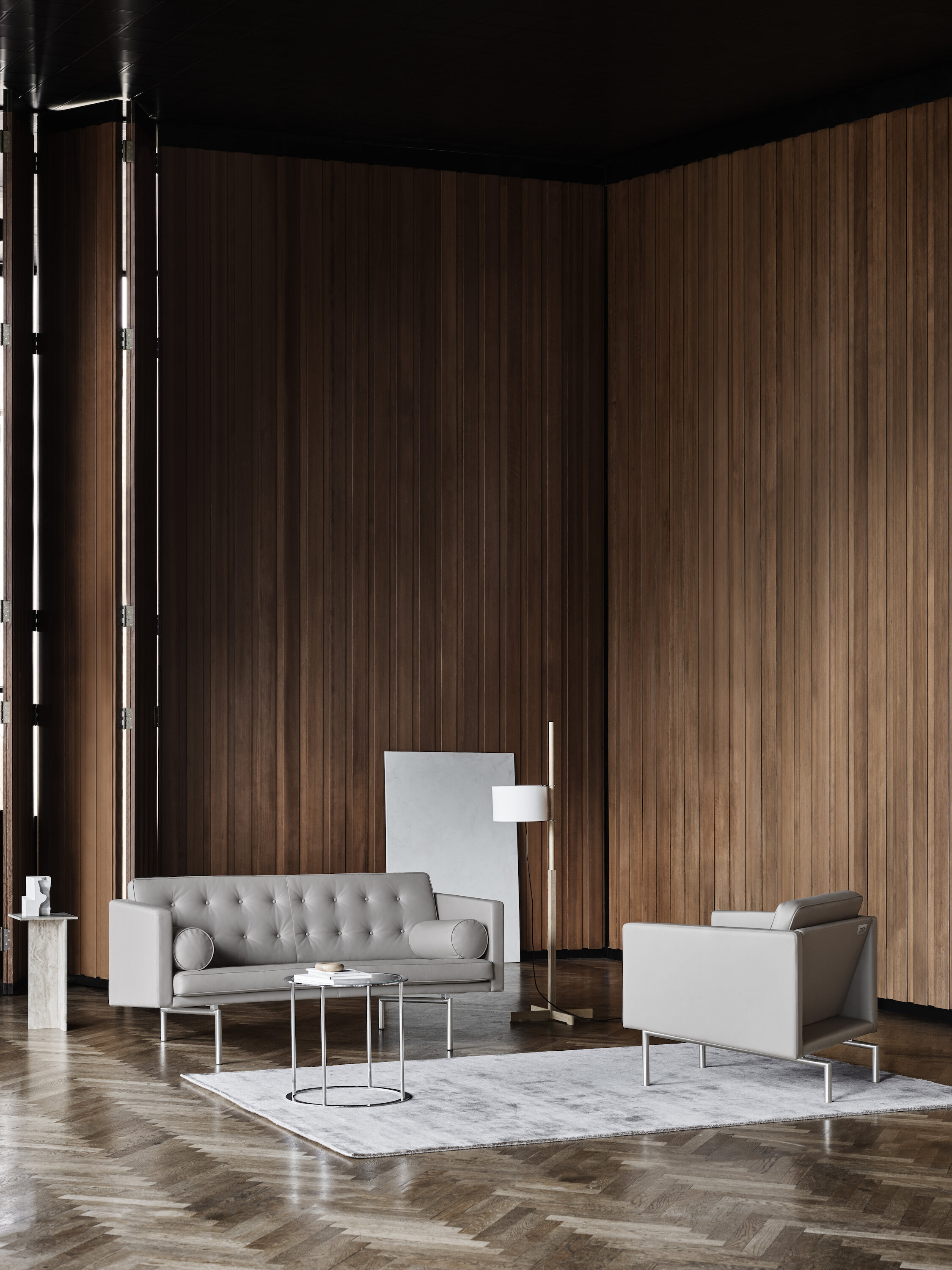 Ritzy 2 Seater Chrome Elmo Soft 13087